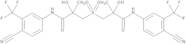 3,3'-Sulfonylbis(N-(4-cyano-3-(trifluoromethyl)phenyl)-2-hydroxy-2-methylpropanamide)(Mixture of D…