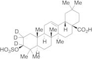 (3β)-3-(Sulfooxy)olean-12-en-28-oic Acid-d3
