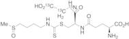 D,L-Sulforaphane Glutathione-13C2,15N