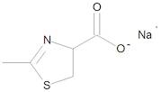 Sodium 2-Methyl-4,5-dihydro-1,3-thiazole-4-carboxylate (~90%)