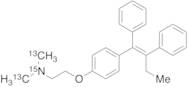 (E)-Tamoxifen-13C2, 15N