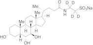 Tauro-ω-muricholic Acid Sodium Salt-d4