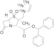 Tazobactam Diphenylmethyl Ester-15N3