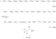 Teduglutide-d8 TFA salt x hydrate (Leu-methyl-d3+Phe-d5)