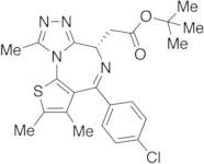 (S)-(+)-Tert-butyl 2-(4-(4-Chlorophenyl)-2,3,9-trimethyl-6H-thieno[3,2-f][1,2,4]triazolo[4,3-a][1,4]diazepin-6-yl)acetate