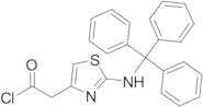 2-[(Triphenylmethyl)amino]-4-thiazoleacetyl Chloride