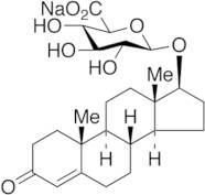 Testosterone β-D-Glucuronide Monosodium Salt