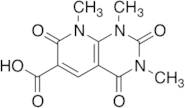 1,3,8-trimethyl-2,4,7-trioxo-1,2,3,4,7,8-hexahydropyrido[2,3-d]pyrimidine-6-carboxylic acid