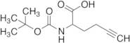 2-{[(tert-butoxy)carbonyl]amino}hex-5-ynoic acid