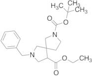 7-​(phenylmethyl)​-​, 2-​(1,​1-​dimethylethyl) 9-​ethyl Ester 2,​7-​Diazaspiro[4.4]​nonane-​2,​9...