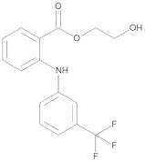 2-[[3-(Trifluoromethyl)phenyl]amino]benzoic Acid 2-Hydroxyethyl Ester