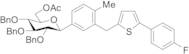 3,4,5-Tris(benzyloxy) Canagliflozin Acetate