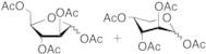 Mixture of 1,2,3,5-Tetra-O-acetyl-D-arabinofuranose and 1,2,3,4-Tetra-O-acetyl-D-arabinopyranose...