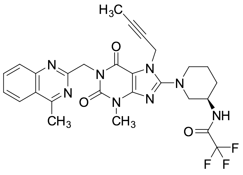 3-Trifluoroacetylamino Linagliptin