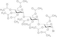 O-2,3,4,6-Tetra-O-acetyl-a-D-glucopyranosyl-(1→4)-O-2,3,6-tri-O-acetyl-a-D-glucopyranosyl-(1→4)-a-…