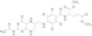 4,5,6,7-Tetrahydro 2-Acetamido Folic Acid Bismethyl Ester-d4