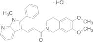 1,2,3,4-Tetrahydro-6,7-dimethoxy-2-[(2E)-3-(1-methyl-2-phenyl-1H-pyrrolo[2,3-b]pyridin-3-yl)-1-oxo-2-propenyl]-isoquinoline Monohydrochloride