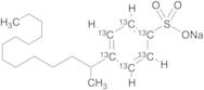 4-(2-Tetradecyl)phenyl-13C6 1-Sodium Sulfonate