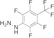 [2,3,5,6-Tetrafluoro-4-(trifluoromethyl)phenyl]hydrazine