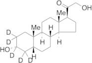 Tetrahydro 11-Deoxycorticosterone-D5