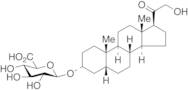 Tetrahydro 3a-11-Deoxycorticosterone 3-(b-D-Glucuronide)