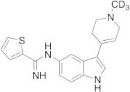 N-[3-(1,2,3,6-Tetrahydro-1-methyl-d3-4-pyridinyl)-1H-indol-5-yl]-2-thiophenecarboximidamide