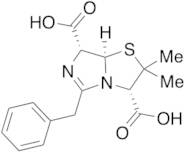 (3S,7R,7aR)-5-Benzyl-2,2-dimethyl-2,3,7,7a-tetrahydroimidazo[5,1-b]thiazole-3,7-dicarboxylic Acid