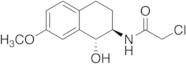 N-[(1R,2R)-1,2,3,4-Tetrahydro-1-hydroxy-7-methoxy-2-naphthalenyl]chloroacetamide