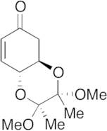 (2S,3S,4aR,8aR)-2,3,4a,8a-Tetrahydro-2,3-dimethoxy-2,3-dimethyl-1,4-benzodioxin-6(5H)-one