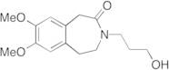 1,3,4,5-Tetrahydro-3-(3-hydroxypropyl)-7,8-dimethoxy-2H-3-benzazepin-2-one