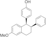 cis-4-(1,2,3,4-Tetrahydro-6-methoxy-2-phenyl-1-naphthalenyl)phenol