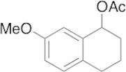 1,2,3,4-Tetrahydro-7-methoxy-1-naphthalenol 1-Acetate