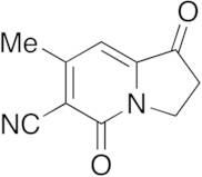 1,2,3,5-Tetrahydro-7-methyl-1,5-dioxo-6-indolizinecarbonitrile