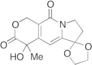 1',4',7',8'-Tetrahydro-4'-hydroxy-4'-methylspiro[1,3-dioxolane-2,6'(10'H)-[3H]pyrano[3,4-f]indol...