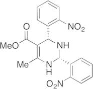 (2R,4R)-rel-1,2,3,4-Tetrahydro-6-methyl-2,4-bis(2-nitrophenyl)-5-pyrimidinecarboxylic Acid Methyl Ester