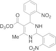 1,2,3,4-Tetrahydro-6-methyl-2,4-bis(2-nitrophenyl)-5-pyrimidinecarboxylic Acid Methyl Ester-d3 (Mixture of Diastereomers)