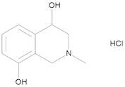 1,2,3,4-Tetrahydro-2-methyl-4,8-isoquinolinediol Hydrochloride