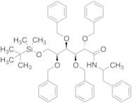 (2S,3S,4R,5S)-2,3,4,5-Tetrakis(benzyloxy)-6-((tert-butyldimethylsilyl)oxy)-N-(1-phenylpropan-2-yl)hexanamide