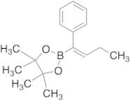(Z)-4,4,5,5-Tetramethyl-2-(1-phenylbut-1-en-1-yl)-1,3,2-dioxaborolane