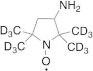 2,2,5,5-Tetramethyl-3-amino-pyrrolidine-1-oxyl Free Radical-d12