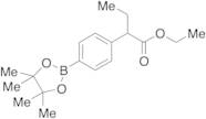 2-[4-(4,4,5,5-Tetramethyl-[1,3,2]dioxaborolan-2-yl)phenyl]butyric Acid Ethyl Ester