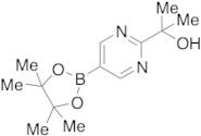 2-[5-(4,4,5,5-Tetramethyl-1,3,2-dioxaborolan-2-yl)pyrimidin-2-yl]propan-2-ol