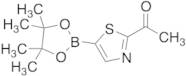 1-[5-(4,4,5,5-Tetramethyl-1,3,2-dioxaborolan-2-yl)-1,3-thiazol-2-yl]ethanone