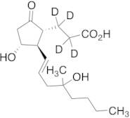 8-des(6-Carbomethoxy-hexyl) 8-(Carboxypropyl-d4) Misoprostol