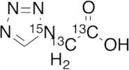 2-(Tetrazol-1-yl)acetic Acid-13C2,15N