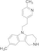 8-Methyl-5-(2-(6-methylpyridin-3-yl)ethyl)-2,3,4,5-tetrahydro-1H-pyrido[4,3-b]indole