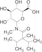 (2S,3S,4S,5R)-3,4,5-Trihydroxy-6-(2-isopropyl-N,2,3-trimethylbutanamido)tetrahydro-2H-pyran-2-carboxylic Acid