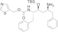 Thiazol-5-ylmethyl ((2S,3S,5S)-5-Amino-3-((tert-butyldimethylsilyl)oxy)-1,6-diphenylhexan-2-yl)c...