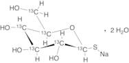 1-Thio-Beta-D-glucose-13C6 Sodium Salt Dihydrate (~90%)