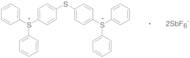 Mixture of 4-Thiophenyl Phenyl Diphenyl Sulfonium Hexafluoroantimonate and Bis[4-(Diphenylsulfonio)phenyl] Sulfide Bis(hexafluoroantimonate)